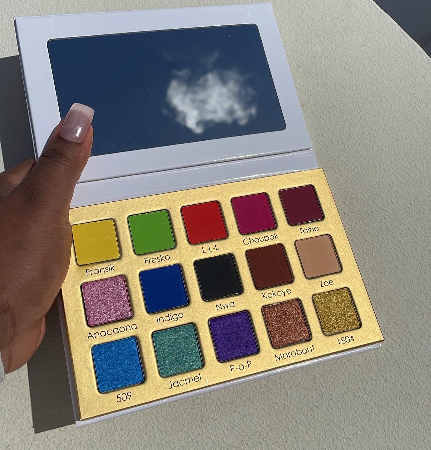 Limited edition TAP-TAP palette